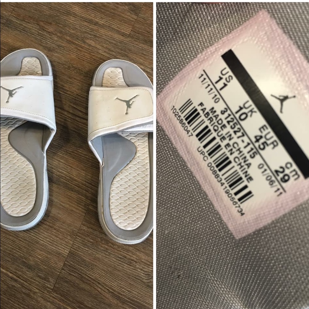 Nike Jordan hydro slides